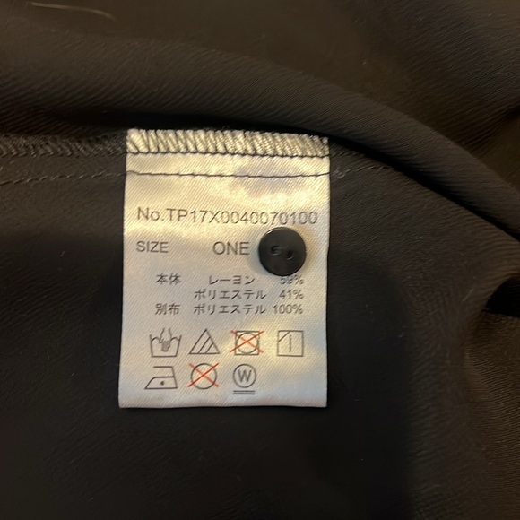 CIAOPANIC TYPY Sheer Layered Blouse, Black ONE Size - Picture 5 of 7